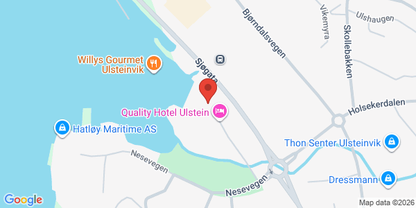 Map displaying event location