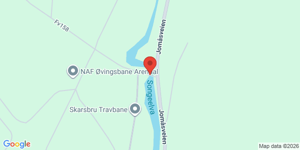 Map displaying event location