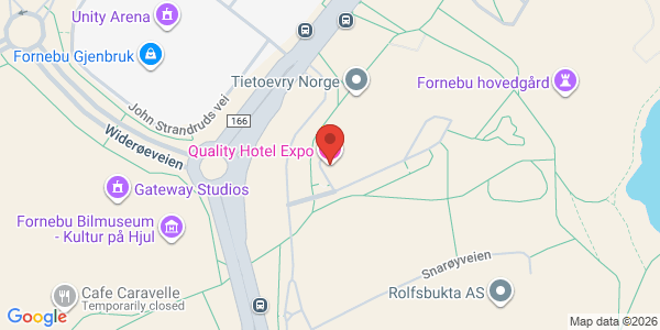 Map displaying event location