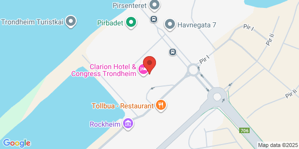 Map displaying event location