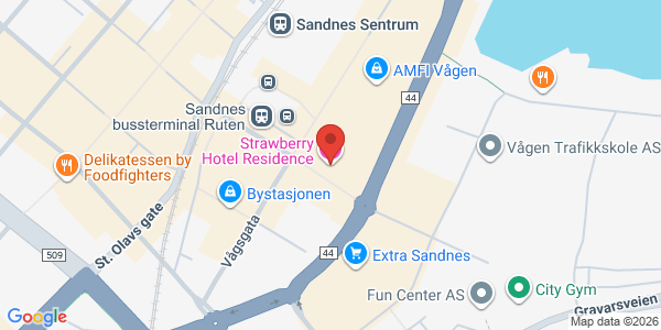 Map displaying event location