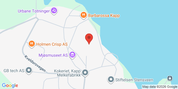 Kart som viser hvor arrangementet foregår