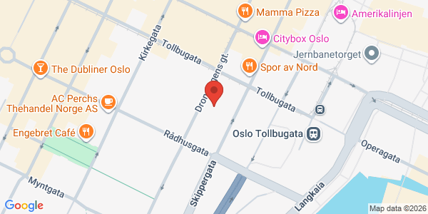Map displaying event location