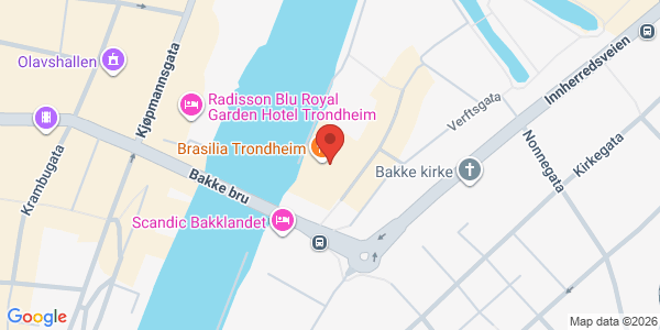 Kart som viser hvor arrangementet foregår