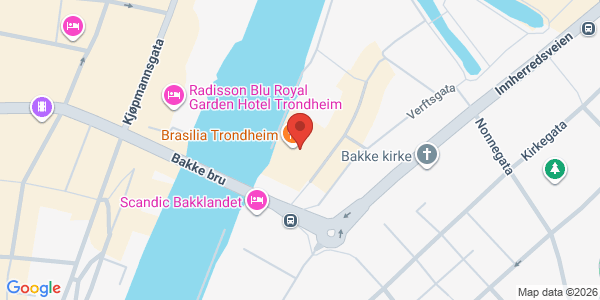 Kart som viser hvor arrangementet foregår