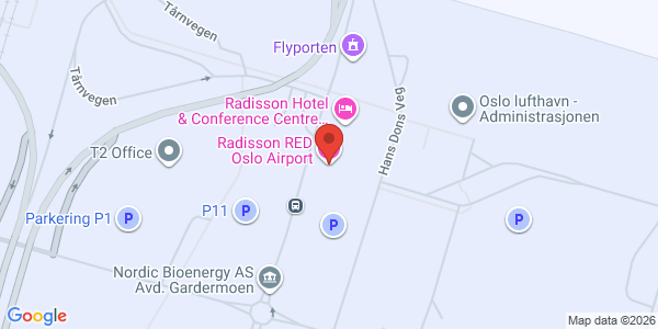 Map displaying event location