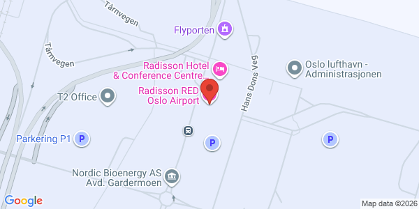 Map displaying event location