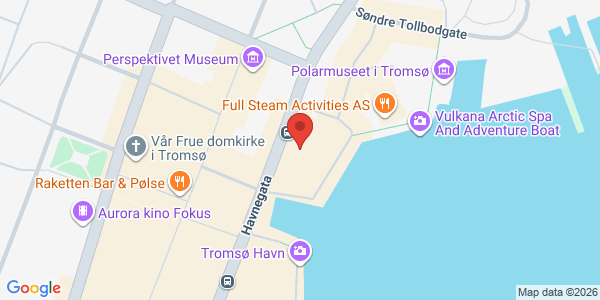 Kart som viser hvor arrangementet foregår