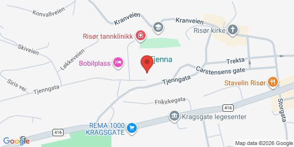 Map displaying event location
