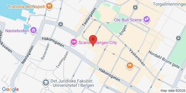 Map displaying event location