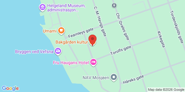 Map displaying event location