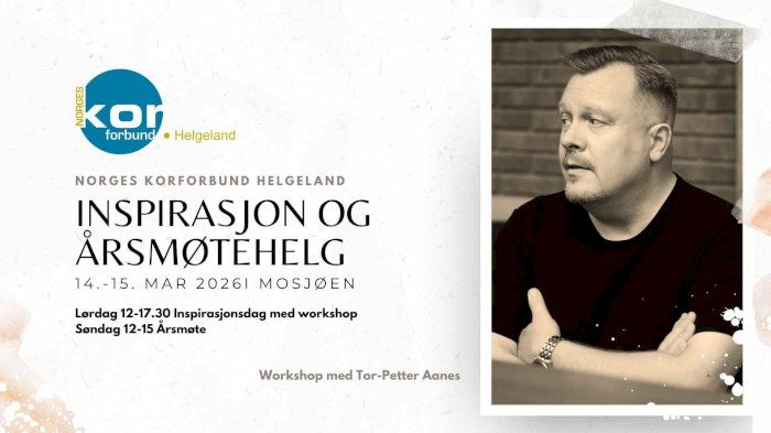 Inspirasjon og årsmøte!