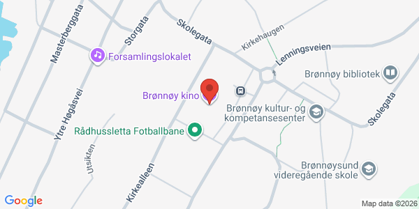 Map displaying event location