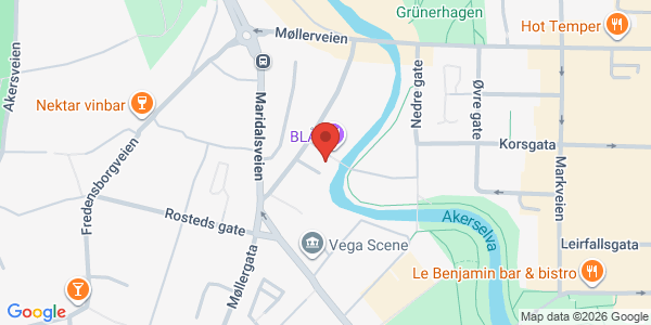 Map displaying event location