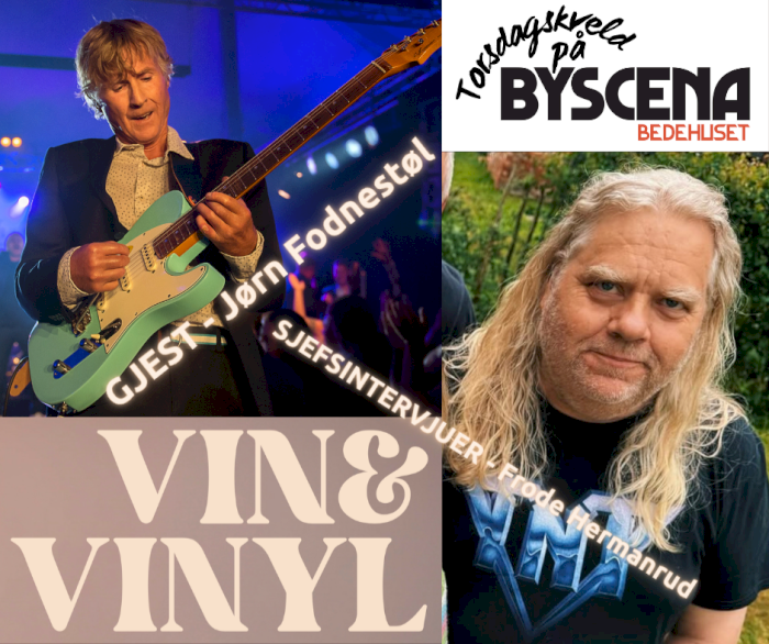 Vin & Vinyl m/Frode Hermanrud - gjest Jørn Fordnestøl