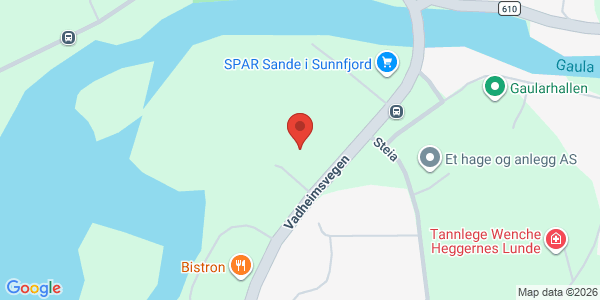 Map displaying event location