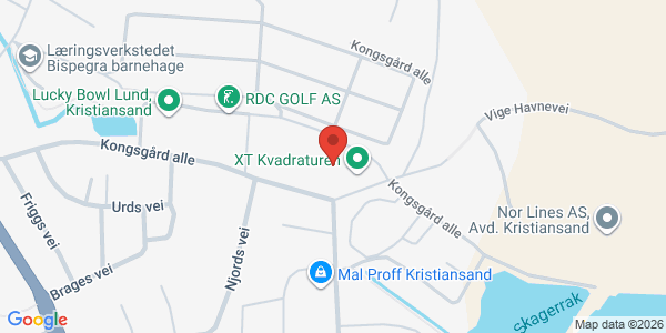 Map displaying event location