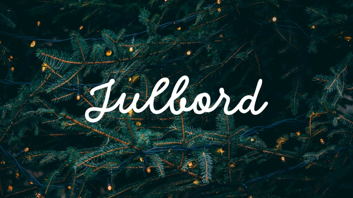 Julbord för medarbetare i Region Väst