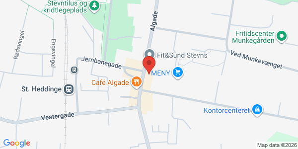 Map displaying event location