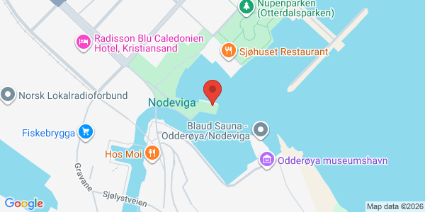 Kart som viser hvor arrangementet foregår