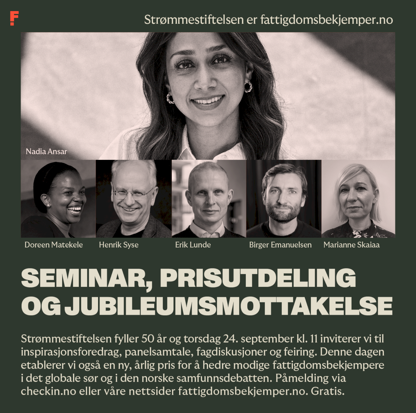 Seminar, prisutdeling og jubileumsmottakelse