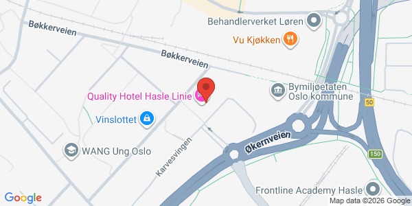 Map displaying event location