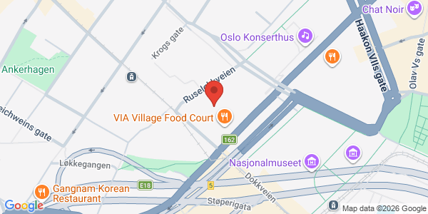 Map displaying event location