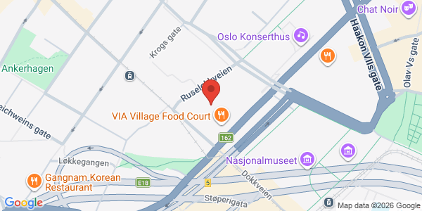 Map displaying event location