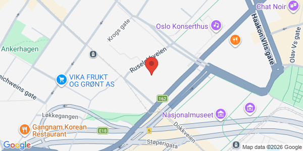 Map displaying event location