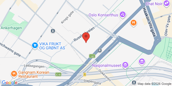 Map displaying event location