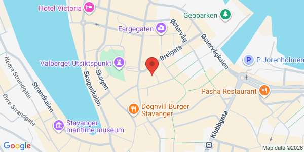 Map displaying event location