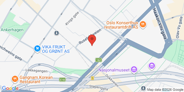 Map displaying event location