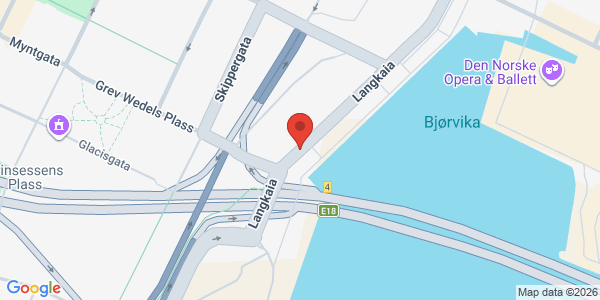 Map displaying event location