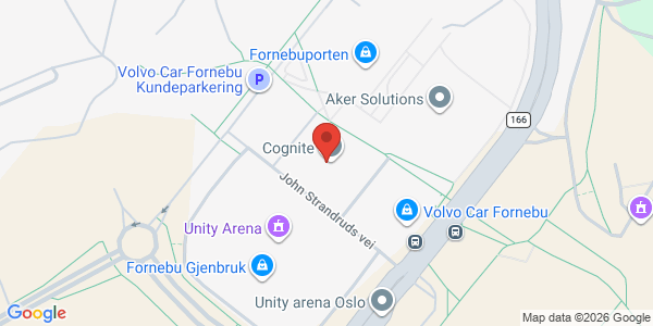 Map displaying event location