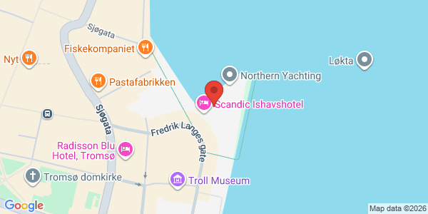 Map displaying event location