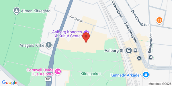 Map displaying event location