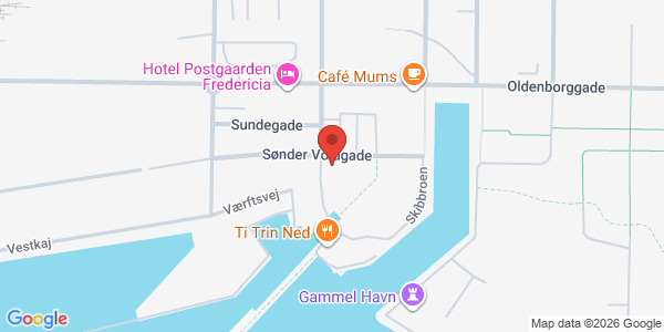 Map displaying event location