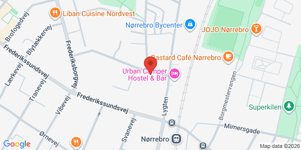 Map displaying event location