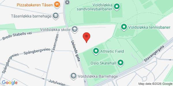 Map displaying event location