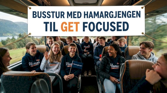 Busstur med Hamargjengen til Get Focused