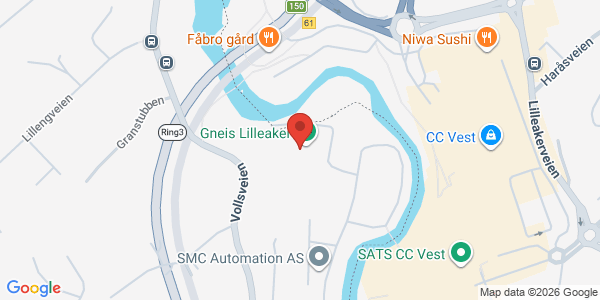 Map displaying event location