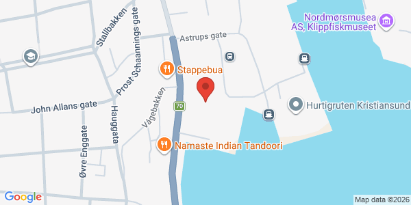 Map displaying event location