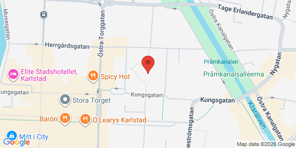 Map displaying event location