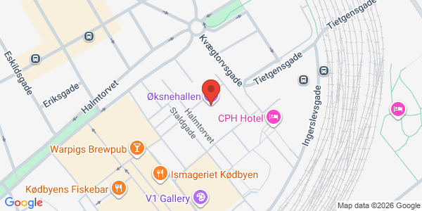 Map displaying event location
