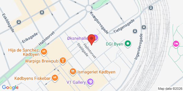 Map displaying event location