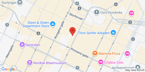 Map displaying event location