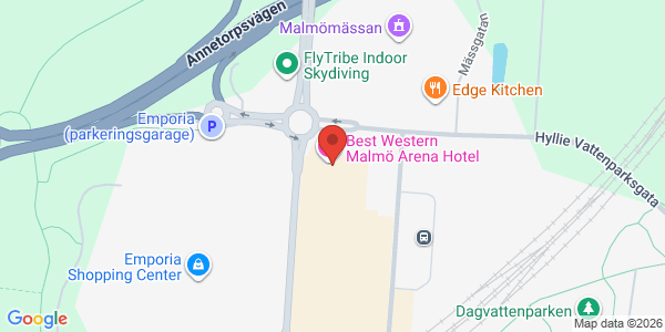 Map displaying event location