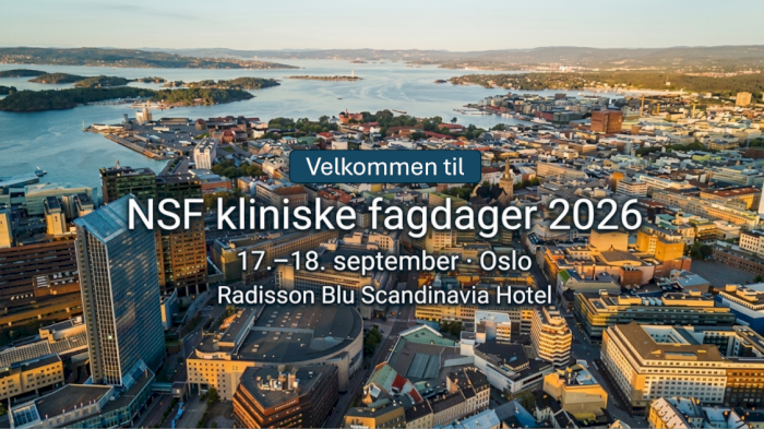 Kliniske fagdager NSF 2026