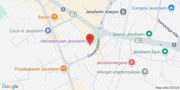 Map displaying event location