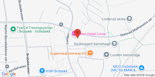 Map displaying event location